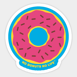 Pink Donut Sticker